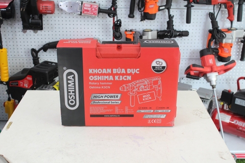 Máy khoan điện Oshima K3CN26 800W Đỏ Điện 1 pha (3 chức năng)