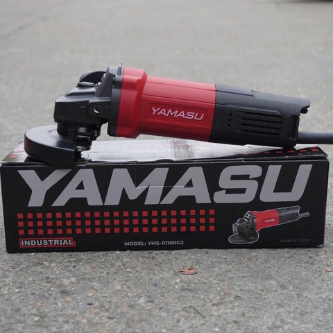 MÁY MÀI GÓC TAY NGẮN YAMASU YMS-01100G2 CÔNG SUẤT 750W (CÔNG TẮC ĐUÔI)