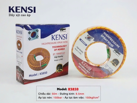 Dây xịt áp lực cao Kensi KS850 (50m)