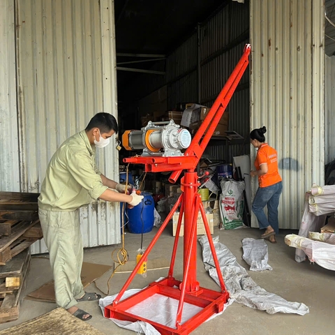 Khung tời xoay 360 độ Sankysu KCX8 800kg