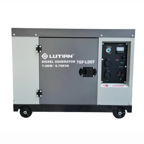Máy Phát Điện Chạy Dầu 7Kw Lutian 7GF-LDEF 220V
