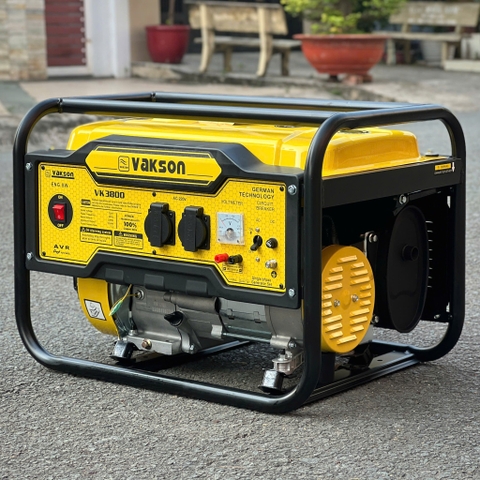 Máy phát điện chạy xăng 3.0KW VAKSON VK3800E Đề điện
