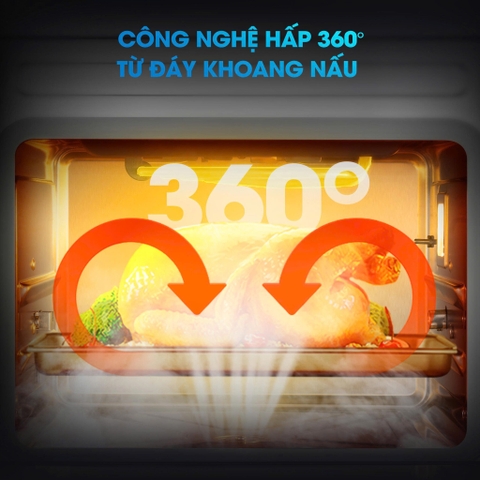 Nồi chiên hơi nước Kalite Jupiter Pro – Công nghệ hơi nước 3S siêu tốc, dung tích lớn 18L