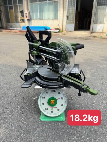 Máy cắt nhôm trượt Dekton DK-CN256XPLUS 2000W đường kính lưỡi cắt 255mm