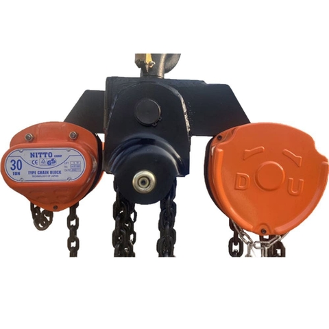 Pa lăng xích kéo tay NITTO 30T-5M 30 tấn 5m