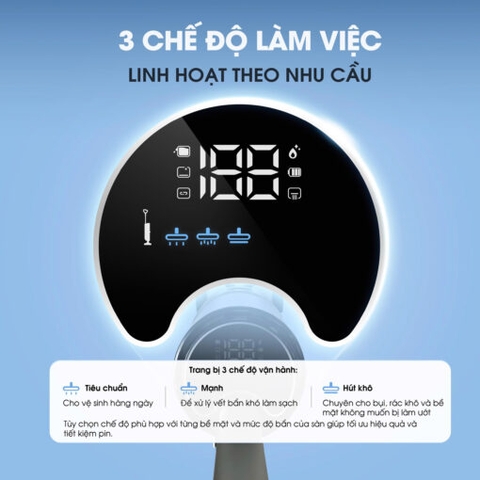 Máy hút bụi lau sàn Kalite H8 Pro