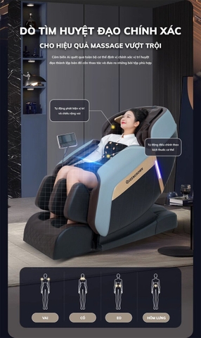 Ghế massage Queen Crown QE 66