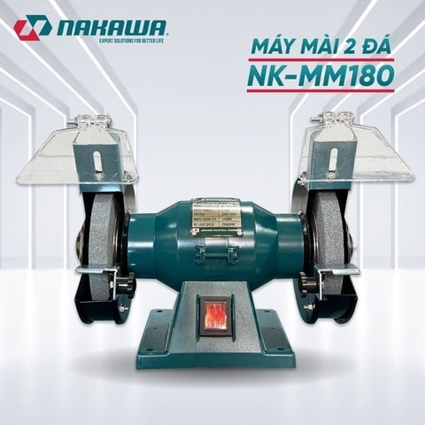 Máy mài 2 đá 125MM NAKAWA NK-MM180 1/4HP