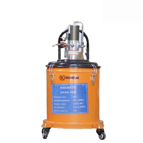 Máy bơm mỡ công nghiệp Kumisai 35L model KMS-35S