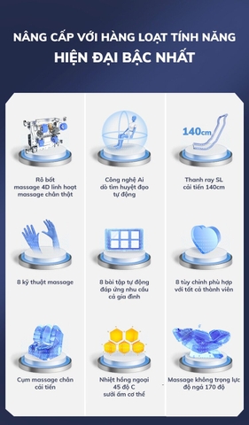 Ghế massage Queen Crown QE 66 Pro