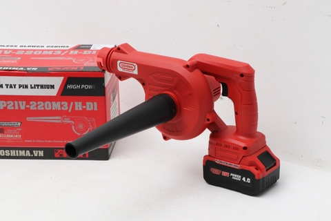 Thổi bụi cầm tay pin lithium Oshima TBP 21V-220M3/H-D1 (Thân Máy)