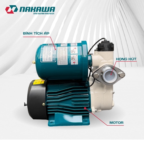 Máy bơm tăng áp thông minh NAKAWA NK-BP200A