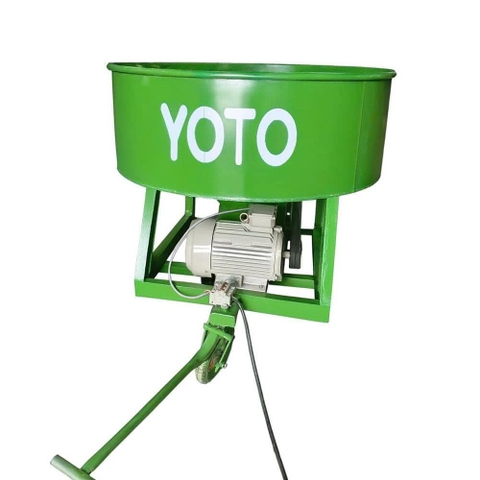 Máy trộn bê tông cưỡng bức bánh răng YOTO 4kW 380V 250 lít