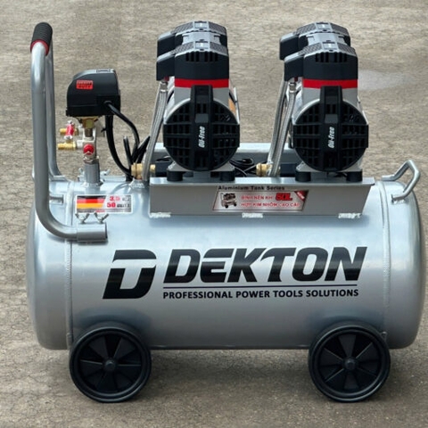 Máy nén khí không dầu 50L 3.5HP Dekton DK-AC3950PROMAX (bình nhôm)