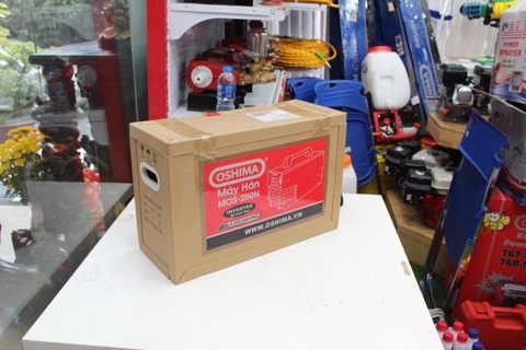 Máy hàn Oshima S MOS 250N Đỏ Điện 1 pha (3 bo)