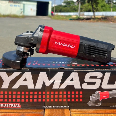 MÁY MÀI GÓC TAY NGẮN YAMASU YMS-02100G2 CÔNG SUẤT 750W (CÔNG TẮC ĐUÔI)