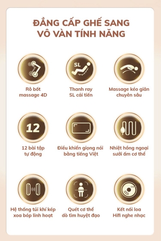 Ghế massage Queen Crown QC S460