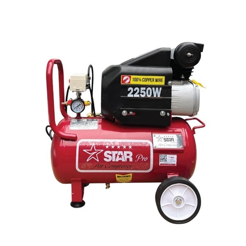 Máy nén khí đầu liền 2 tụ STAR ST30PRO (2250W-30L)