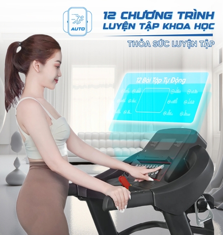 Máy chạy bộ Queen Crown QS592