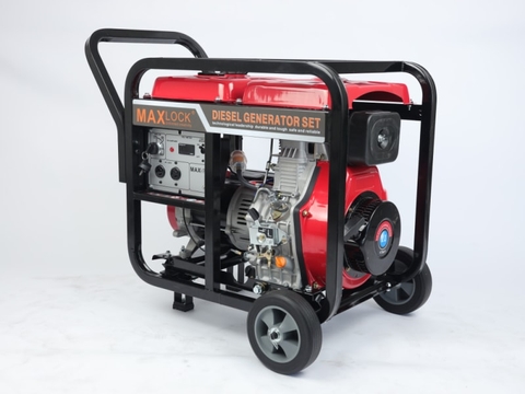 Máy phát điện chạy dầu Maxlock MD9500 (7.5KW - 220V)