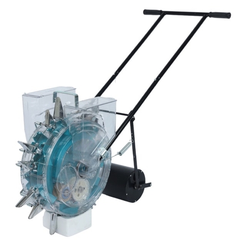 Máy tra hạt và phân bón Huspanda HGH 120TS (12 răng)