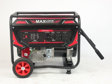 Máy Phát Điện Chạy Xăng 5Kw Maxlock MS6500S