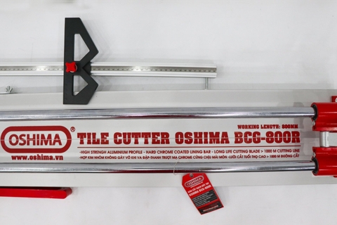 Bàn cắt gạch đẩy tay OSHIMA BCG-800R Bạc