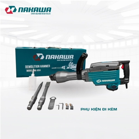 Máy đục bê tông 30mm NAKAWA NK-65A 1900W