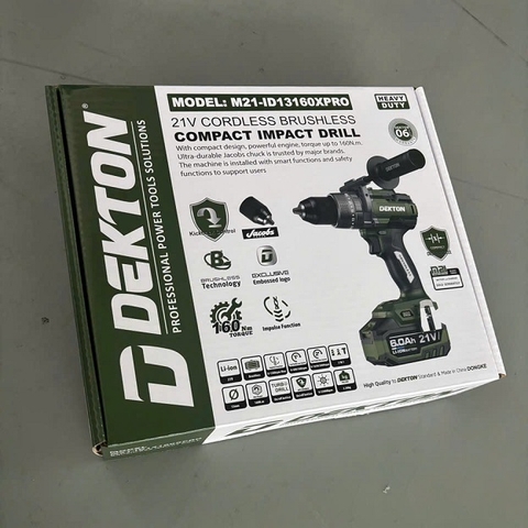 Thân máy khoan dùng pin 21V Dekton M21-ID13160XPRO
