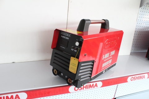 Máy hàn Oshima S MOS 200N Đỏ Điện 1 pha (3 bo)