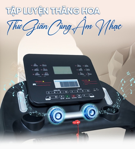 Máy chạy bộ Queen Crown QS588