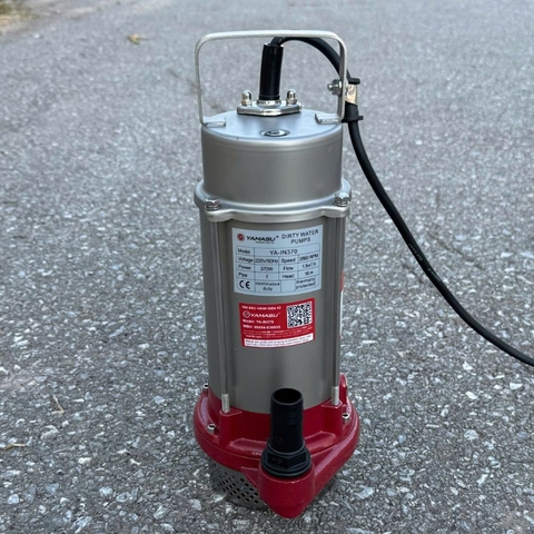 MÁY BƠM NƯỚC THẢ CHÌM YAMASU YA-T370 (ĐẨY CAO)