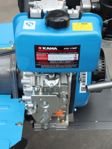 Máy Xới Đất Chạy Dầu Huqama KM178S (Động cơ dầu KAMA - Chuyển hướng)