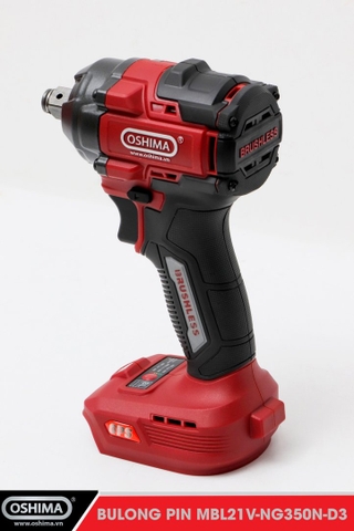 Mở bu lông pin lithium Oshima MBL21V-NG350N-D3 (Thân Máy)
