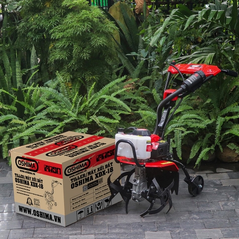 Máy xới đất OSHIMA XDX-18 4.0HP Đỏ