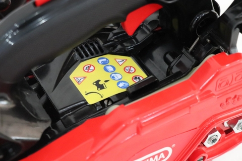 Cưa xích OSHIMA CX-2511 25cc Đỏ-đen