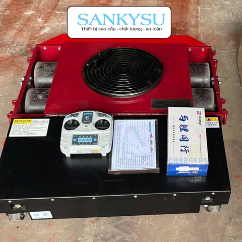 Con rùa chuyển hàng chạy điện SANKYSU 40 tấn
