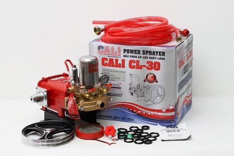 Đầu phun áp lực chất lỏng CALI CL-30 2.0HP Đỏ (hoạt động bằng sức kéo động cơ)