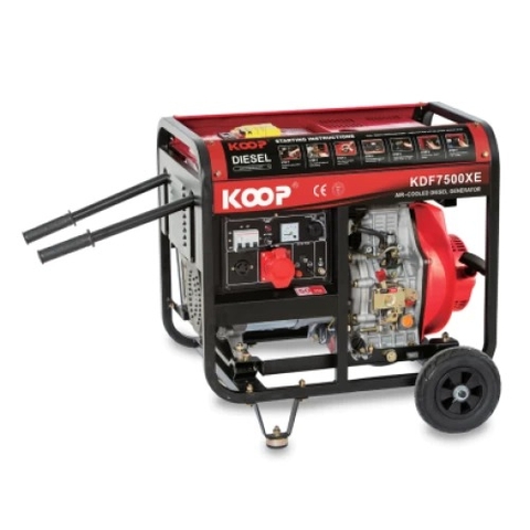 Máy Phát Điện Chạy Dầu 5Kw Koop KDF7500XE Đề