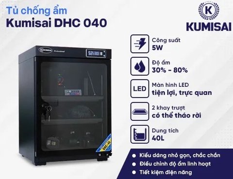Tủ chống ẩm Kumisai DHC 040