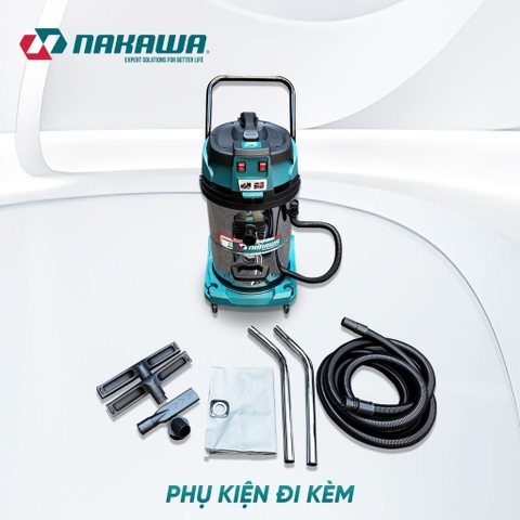 Máy hút bụi công nghiệp NAKAWA NK-VC3470 (3.4Kw-70L)