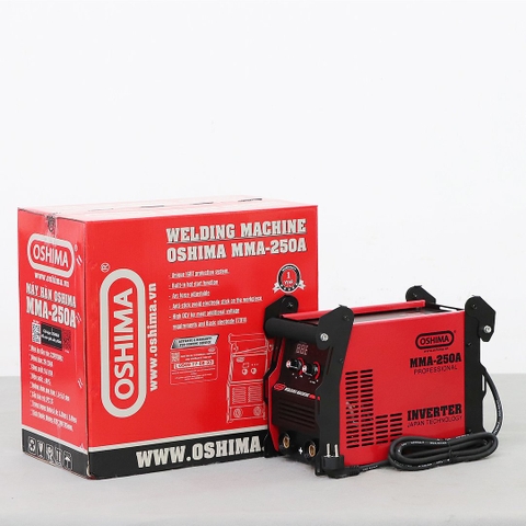 Máy hàn OSHIMA MMA-250A 9.6KVA Đỏ