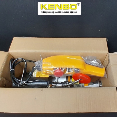 Tời điện KENBO PA400 30m 160/320kg 220V