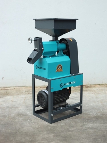 Khung, cối xát gạo đơn  Huspanda HNG350S (Không Motor - Không sàng lọc sạn rung)