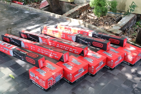 Máy cắt cỏ Oshima 260 0.7KW Đỏ-đen 2 thì (rời, chết)