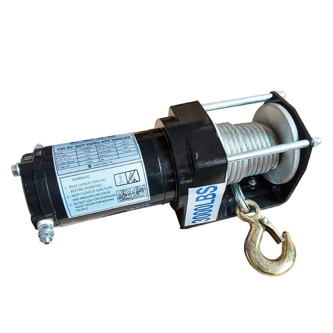 Tời ắc-quy DOSU ATV6000LBS 24V 2700kg 15m