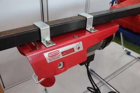 Tời điện Oshima OS 150/300 Đỏ Điện 1 pha