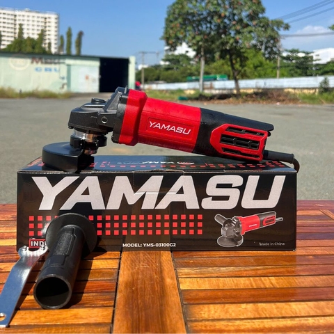 MÁY MÀI GÓC TAY NGẮN YAMASU YMS-03100G2 CÔNG SUẤT 750W (CÔNG TẮC ĐUÔI)