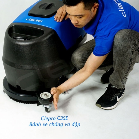 Máy chà sàn công nghiệp liên hợp CLEPRO C35E (Dùng điện)
