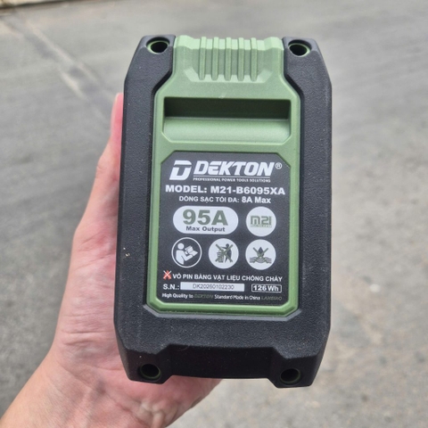 Pin Dekton 21V 6.0Ah 96A M21-B6095XA